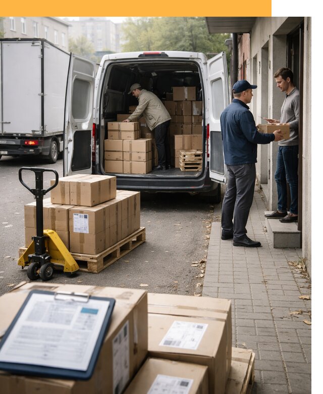 Доставка грузов от двери до двери с таможней от 46364 руб.
