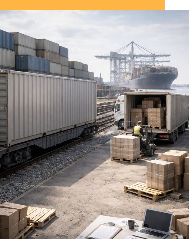 Мультимодальные перевозки грузов по миру от 46364 руб