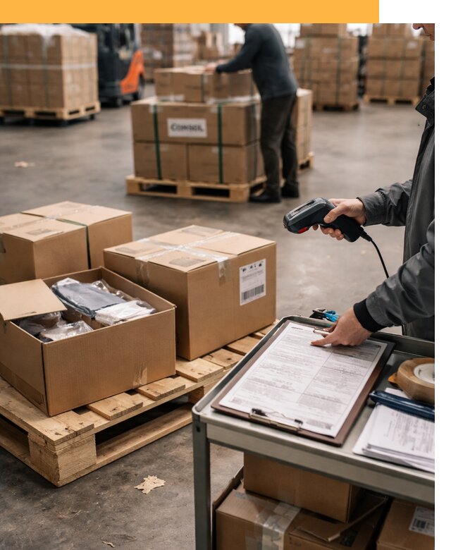 Сборные грузы из Китая: доставка, склад и таможня от 18545