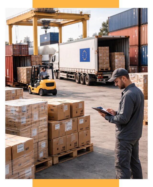 Доставка грузов из Европы от 12364 р., логистика СетСервис-Юбл