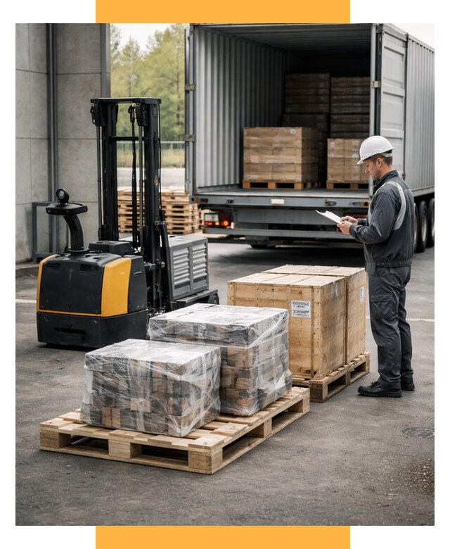 Доставка оборудования из Европы под ключ от 46364 р. | СетСервис-Юбл