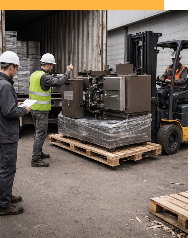 Доставка промышленного оборудования из Европы от 46364