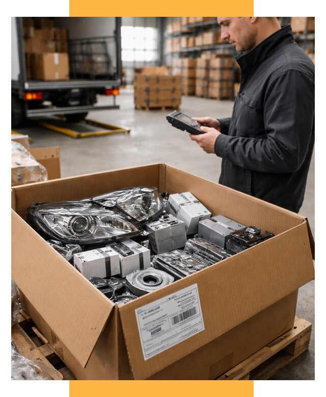 Доставка автозапчастей из Европы под ключ от 12879 р. | СетСервис-Юбл