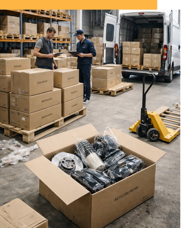 Доставка автозапчастей из Европы от 12879 руб быстро и надёжно