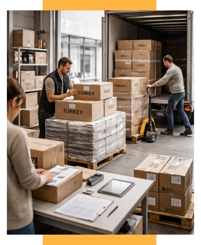 Доставка одежды из Турции от 6697 р. под ключ, СетСервис-Юбл