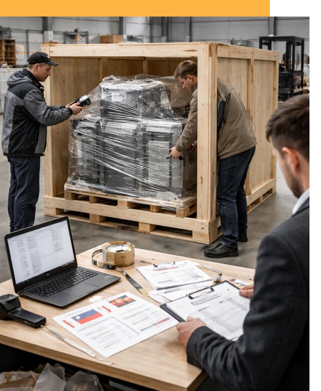 Доставка промышленного оборудования из США от 66970 руб