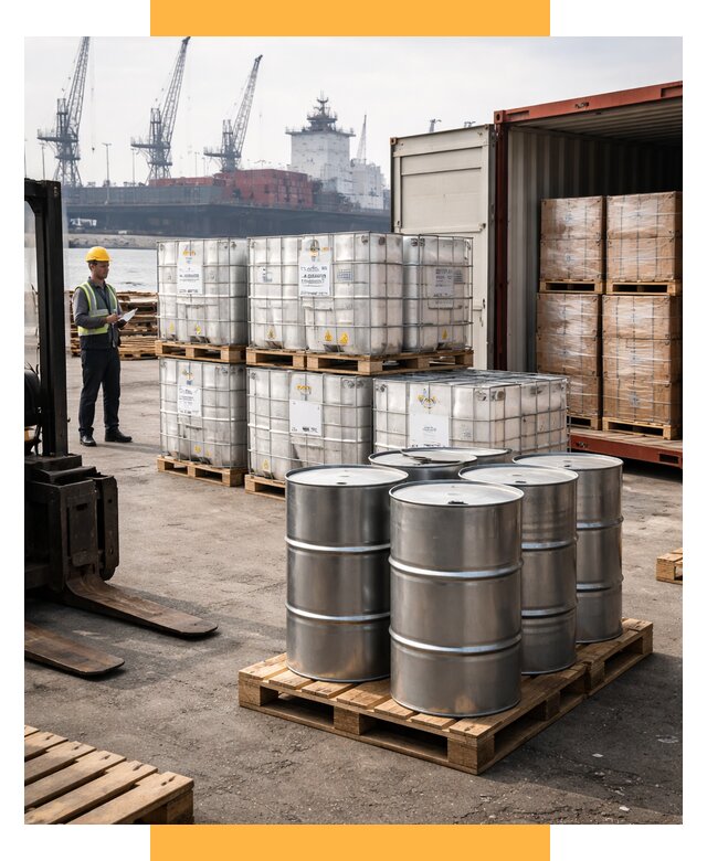 Доставка химического сырья из Индии от 257575 р. | СетСервис-Юбл