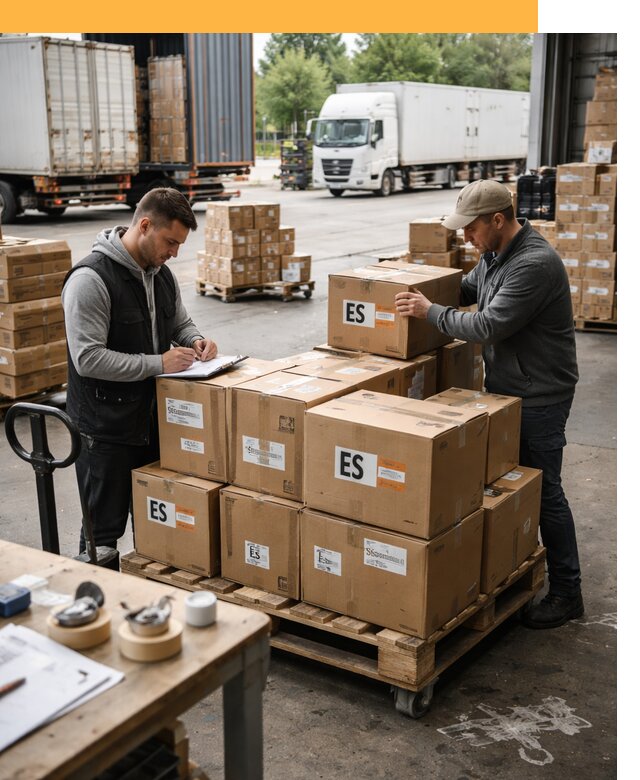 Доставка грузов в Испанию автотранспортом от 36061 руб