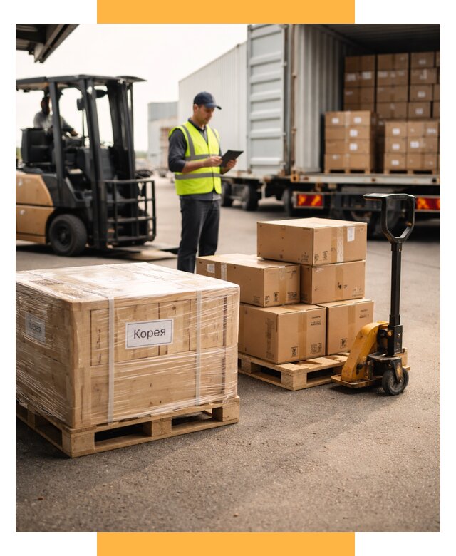 Доставка грузов в Корею из России от 36061 р. | СетСервис-Юбл