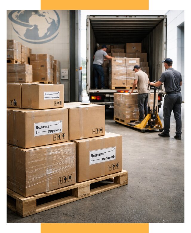 Доставка грузов в Израиль и экспорт от 46364 р. СетСервис-Юбл