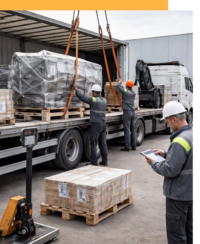 Перевозка крупного оборудования по миру от 30909 руб