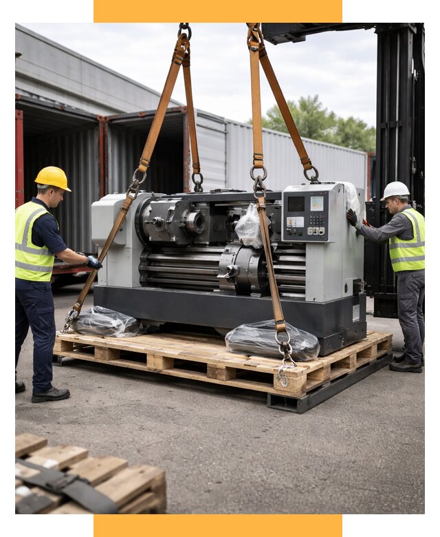 Перевозка станков и таможня от 61818 р. | СетСервис-Юбл логистика