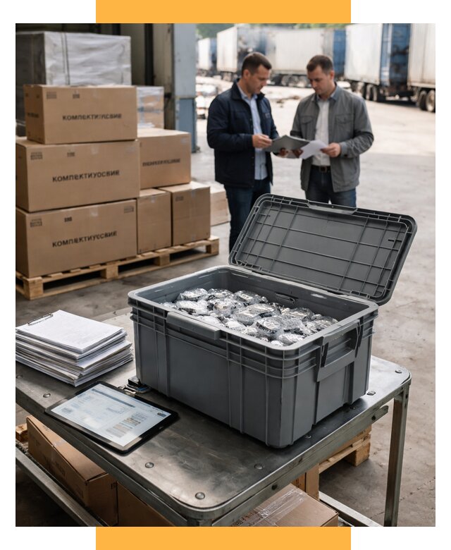 Перевозка комплектующих из Китая от 6697 р. | СетСервис-Юбл