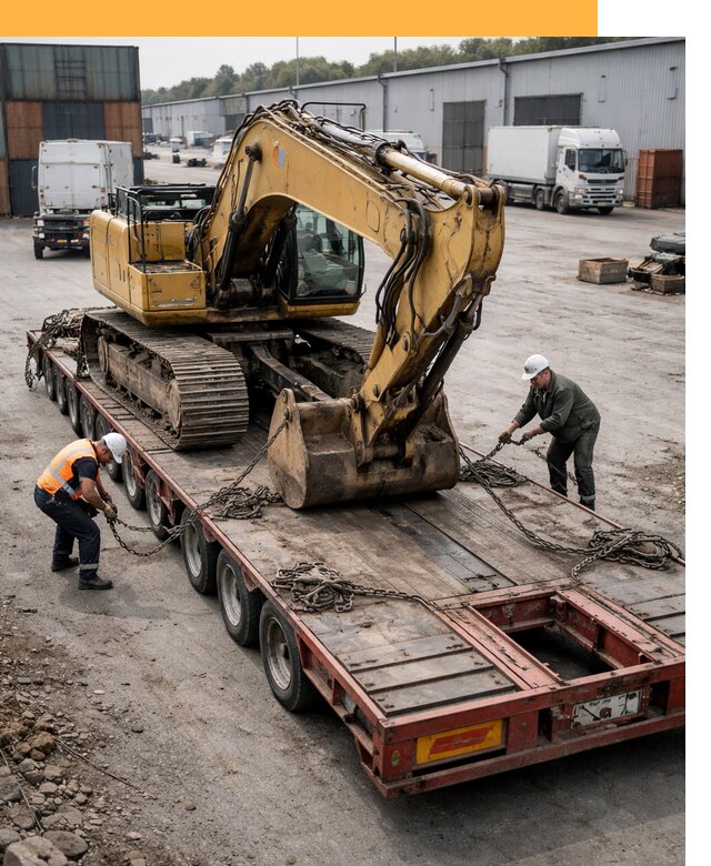 Перевозка спецтехники по России и миру от 46364 руб