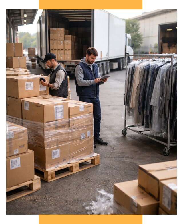 Перевозка и доставка одежды из Китая от 7727 р., СетСервис-Юбл