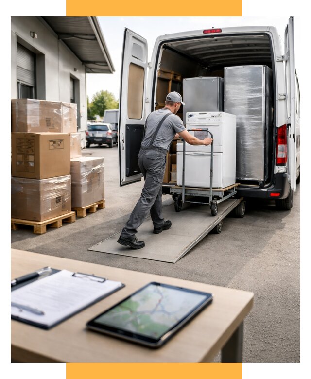 Перевозка бытовой техники от 6697 р. - логистика СетСервис-Юбл