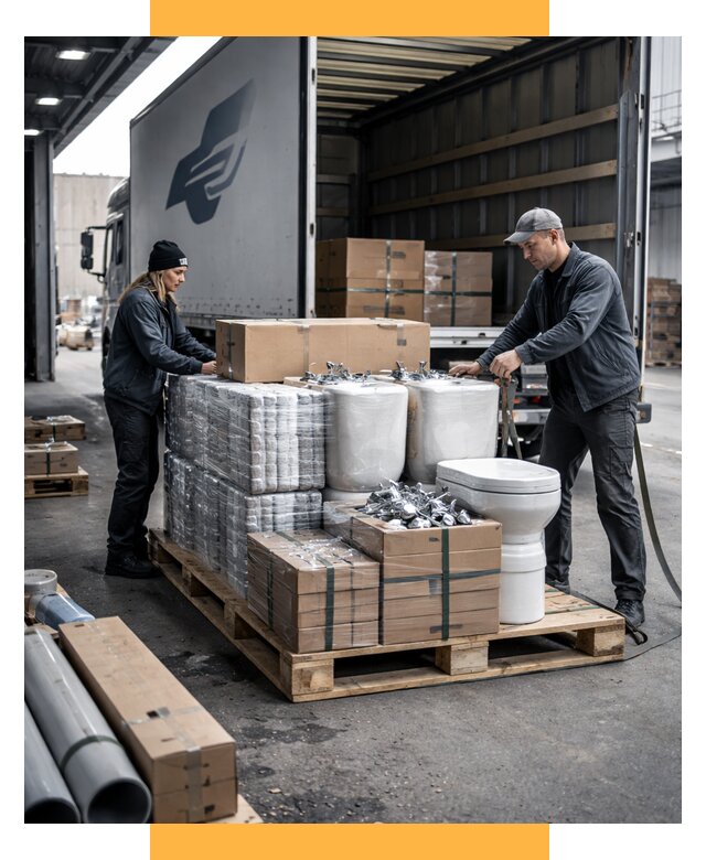 Перевозка сантехники под ключ от 1855 р. | СетСервис-Юбл