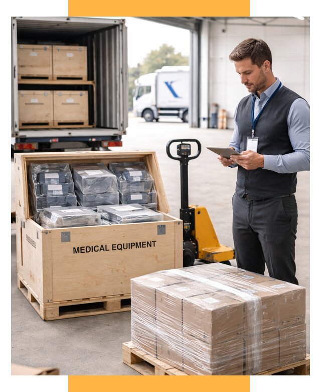 Перевозка медицинского оборудования от 15455 р. в СетСервис-Юбл