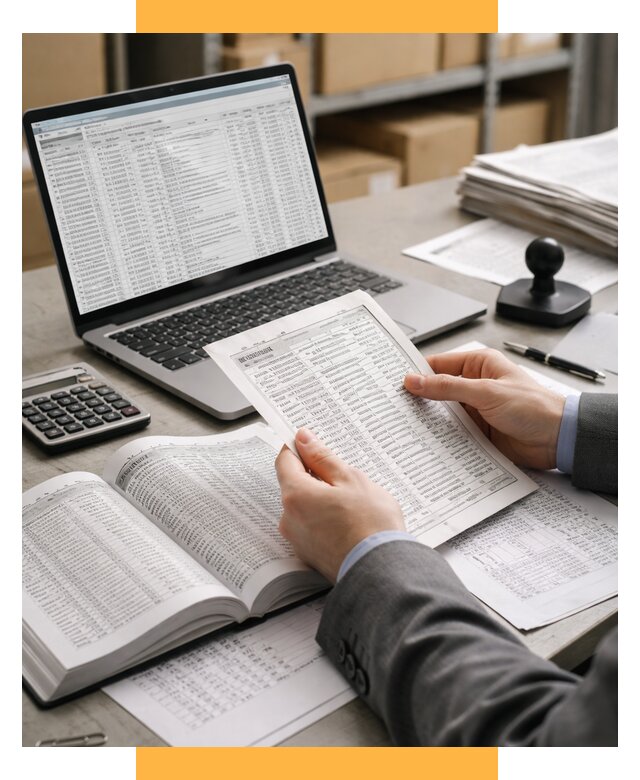 Подбор и проверка кода ТН ВЭД от 2576 р. - СетСервис-Юбл