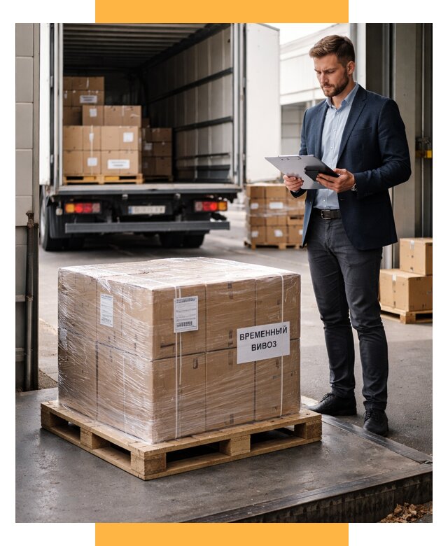 Временный вывоз товаров под ключ от 8242 р. | СетСервис-Юбл