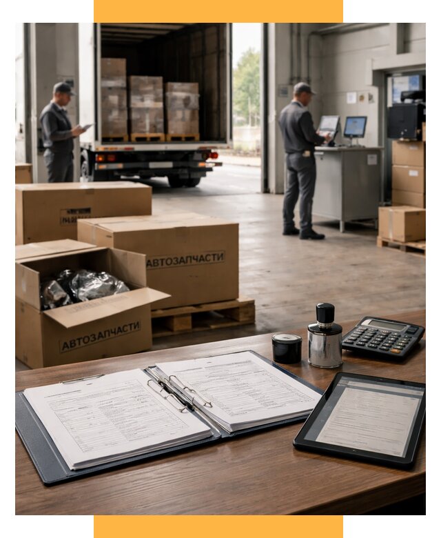 Таможенное оформление автозапчастей под ключ от 8758 р., СетСервис-Юбл
