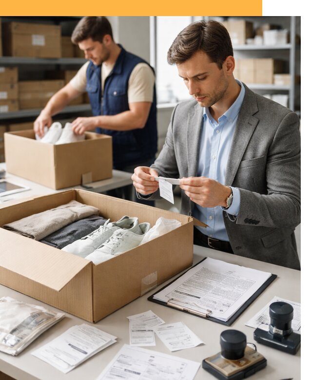 Таможенное оформление одежды и обуви по выгодной цене от 6697 руб