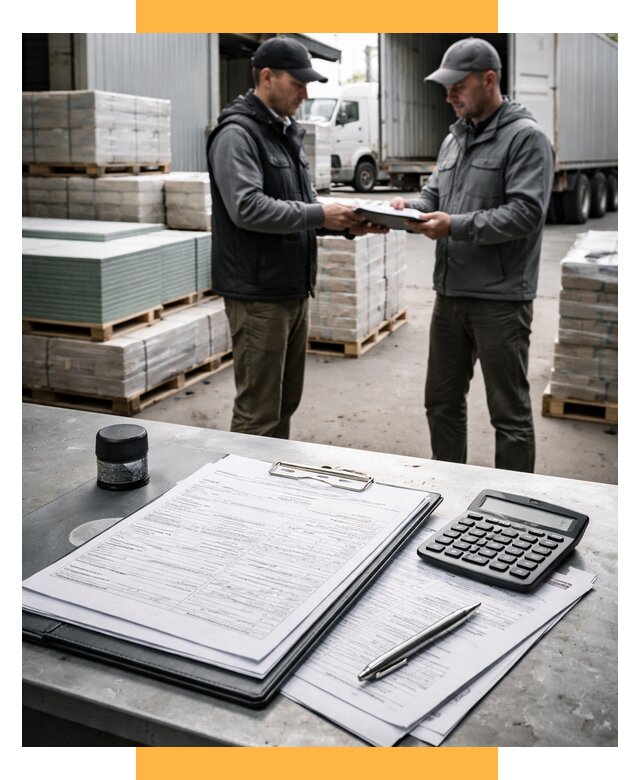 Таможенное оформление стройматериалов от 8758 р. | СетСервис-Юбл