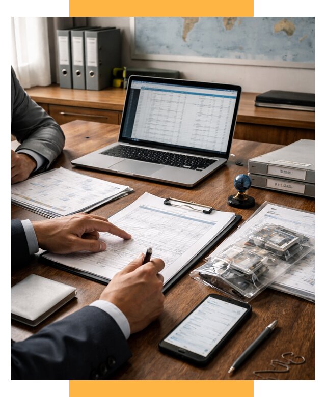 Проверка поставщика за рубежом от 8758 р. | СетСервис-Юбл аудит